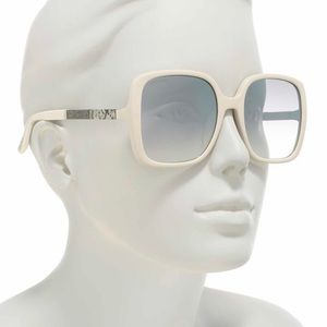 NWOT Jimmy Choo Charis 55mm Oversized Sunglasses